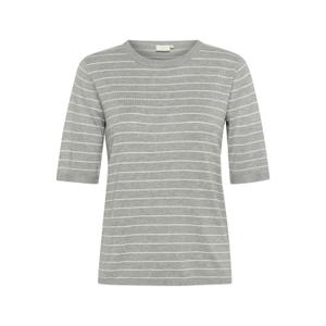 10508410-106766-women-s-t-shirt-kaffe-lizza-grey-mel-chalk-narrow-stripe