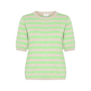 10508410-106995-women-s-t-shirt-kaffe-lizza-feather-gray-mel-green