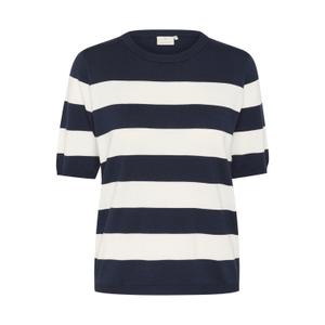 10508410-107457-women-s-t-shirt-kaffe-lizza-midnight-chalk-wide-stripe