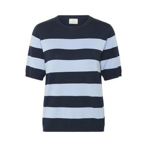 10508410-107979-striped-knit-blouse-for-women-kaffe-lizza-midnight-light-blue-widestripe