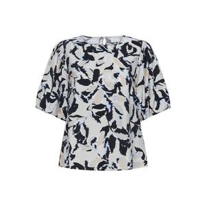 10509633-107743-women-s-blouse-kaffe-paco-beige-black-blue-blurry-leaf
