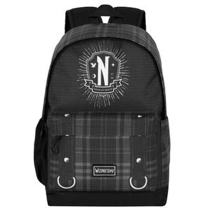 8445118048094-adaptable-backpack-for-children-karactermania-wednesday-chains-black