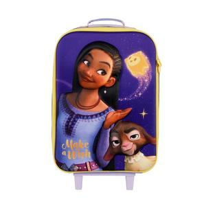 8445118067835-girl-s-trolley-bag-karactermania-disney-wish-3d-purple-33x17x47-cm