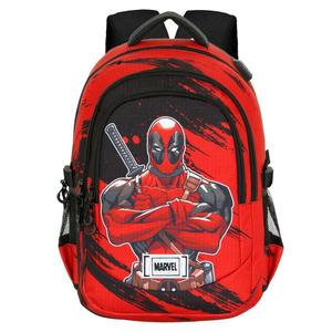8445118072846-children-s-backpack-karactermania-marvel-deadpool-plus-bad-red-black-44x34x21-cm