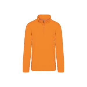 k487-orange-zip-neck-sweatshirt-kariban-orange