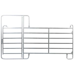 442594-pre-galvanized-panel-with-horse-riding-gate-kerbl-silver