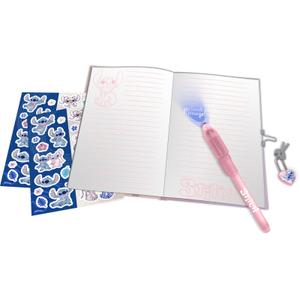 8435507877336-children-s-notebook-with-pen-kids-licensing-disney-stitch-pink-23-5x22x5-cm