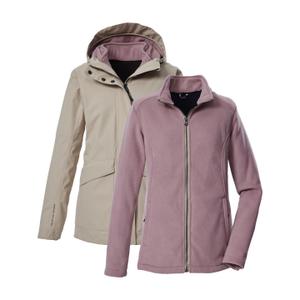 43311-000-00274-women-s-3-in-1-waterproof-hooded-jacket-killtec-kow-189-light-taupe-rose-dust