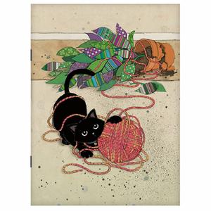 cara534h10-notebook-a5-kitten-kiub-bug-art-48-p-beige-green-black-multicolored-15x21x0-5-cm