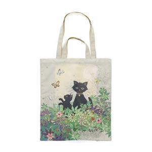 saccr34h02-rectangular-canvas-tote-bag-kitten-garden-kiub-bug-art-white-black-green-one-size