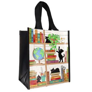 scpr34h05-plastic-shopping-bag-kiub-bug-art-chatons-bibli-multicolour-one-size