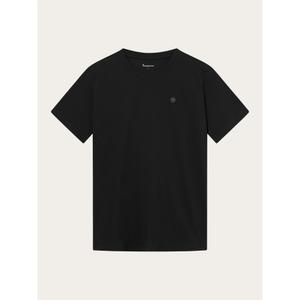 1010605-1300-badge-t-shirt-knowledgecotton-apparel-loke-black-jet