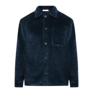 1190032-1001-velvet-overshirt-knowledgecotton-apparel-total-eclipse