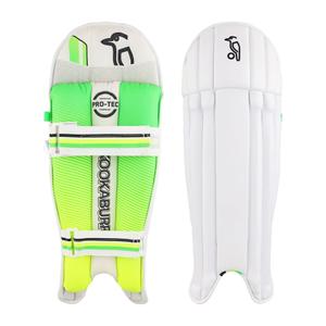 3k25104g-children-s-cricket-leg-guards-kookaburra-4-0-wicket-keeping-green-white