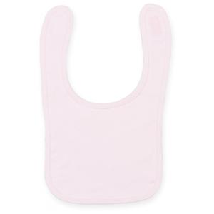 lw082-palepink-baby-bib-larkwood-pale-pink-one-size