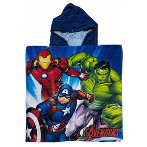 8435631344773-children-s-cotton-poncho-marvel-avengers-multicolour-55x100-cm
