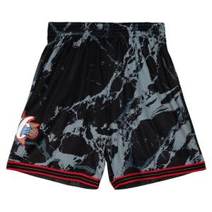 pfsw1279-p7600pppblck-marble-shorts-philadelphia-76ers-swingman-nba-team-2000-01-black