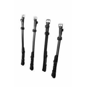 65105-4-double-flat-flange-uprights-montar-x4-black