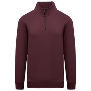 ns428-darkcherry-eco-friendly-zip-up-high-neck-sweatshirt-native-spirit-dark-cherry