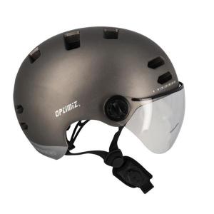527103-helmet-with-indicator-bluetooth-optimiz-o390-matt-gray