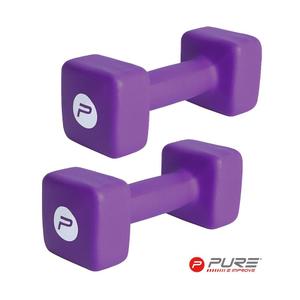 p2i201460-dumbbell-pure2improve-neoprene-10kg-purple-one-size