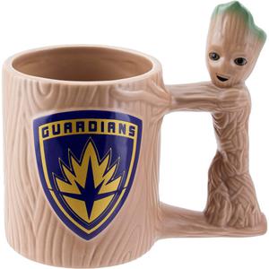 5055964786120-mug-paladone-marvel-guardians-of-the-galaxy-groot-3d-brown-300-ml