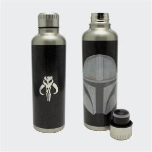 676sta003-aluminum-flask-paladone-the-mandalorian-black-silver-500-ml