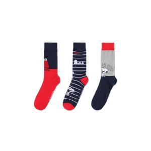 21339p-0-000500-football-socks-peanuts-snoopy-classic-x3-pack-color-one-size