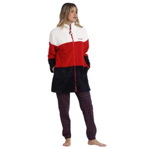 67119-0-000306-warm-long-sleeve-robe-for-women-peanuts-cold-snoopy-red-white-blue