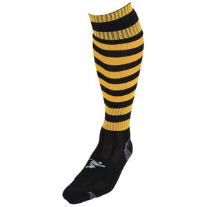 710mba-football-socks-precision-hooped-pro-black-amber-40-46
