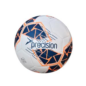 prf2721-children-s-mini-football-precision-fusion-2024-white-navy-fluo-orange-size-1