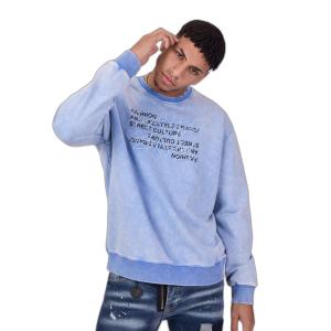2220142-bl-oversized-washed-sweatshirt-project-x-paris-blue