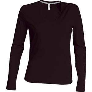 k382-chocolate-women-s-long-sleeve-t-shirt-kariban-col-v-chocolate