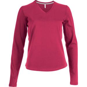k382-fuchsia-women-s-long-sleeved-t-shirt-kariban-col-v-fuchsia