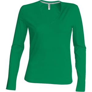 k382-kellygreen-women-s-long-sleeved-t-shirt-kariban-col-v-dark-green