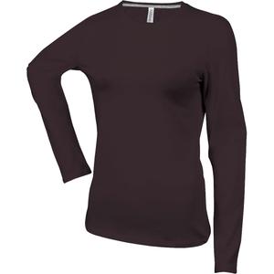 k383-chocolate-women-s-long-sleeve-t-shirt-kariban-col-rond-chocolate