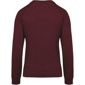 k481-wineheather-women-s-organic-round-neck-sweatshirt-kariban-red-bordeaux