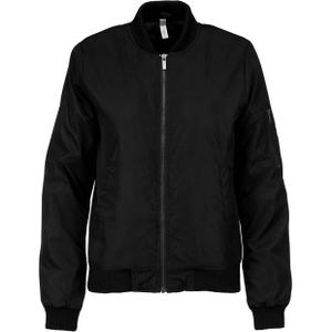 k6123-black-women-s-bomber-jacket-kariban-black