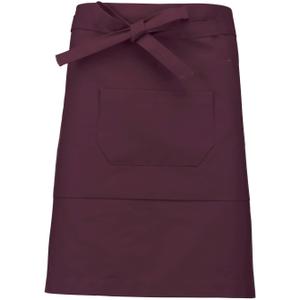 k898-wine-apron-kariban-coton-mi-long-red-bordeaux-one-size