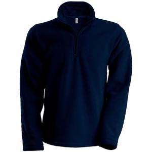 k912-navy-fleece-jacket-with-zip-collar-kariban-enzo-navy-blue