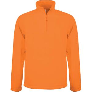 k912-orange-fleece-jacket-with-zippedped-collar-kariban-enzo-orange