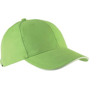 kp011-lime-white-cap-k-up-orlando-6-panneaux-neon-green-white-one-size
