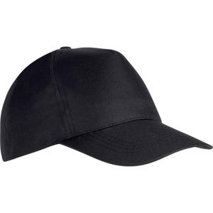 kp157-black-cap-k-up-polycoton-5-panneaux-reglable-black-one-size