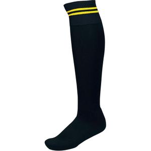 pa015-black-sportyyellow-striped-sports-socks-proact-black-yellow