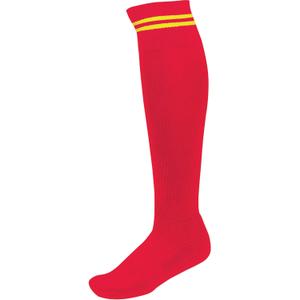 pa015-sportyred-sportyyellow-striped-sports-socks-proact-light-red-light-yellow