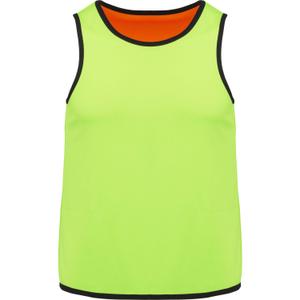 pa046-lime-spicyorange-children-s-training-bib-proact-reversible-neon-green-orange