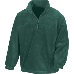 r33-forestgreen-fleece-with-zip-collar-result-polartherm-forest-green