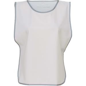 yhvj259-white-training-bib-with-reflective-border-yoko-white
