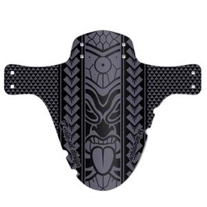 fe-s082-front-mudguard-riesel-design-schlamm-pe-maori-bling-black-one-size
