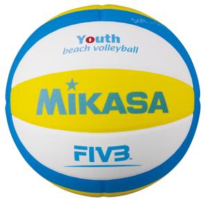 sbv-junior-beach-volleyball-mikasa-sbv-white-blue-yellow-size-5